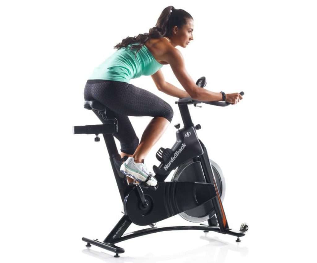 Woman working out on NordicTrack GX 3.5 Sport