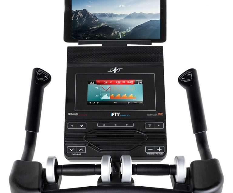 NordicTrack Grand Tour Pro console and handle bar