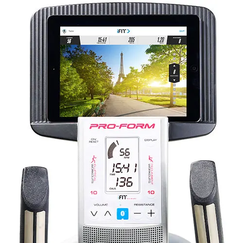 Console on the ProForm Hybrid Trainer Pro